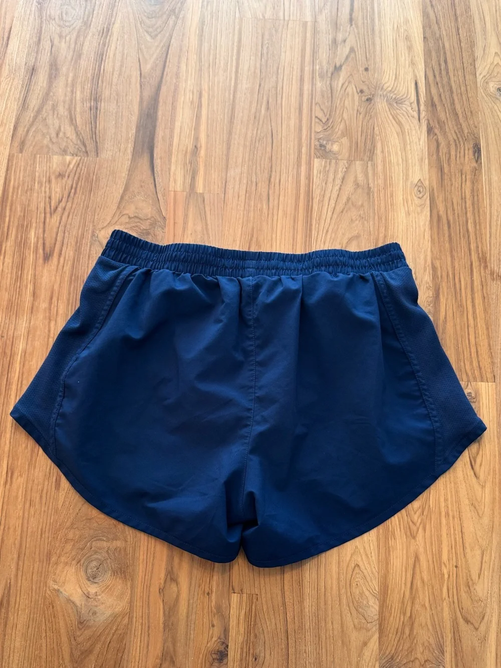Under Armour Loose Athletic Shorts Women’s Small Blue Lined